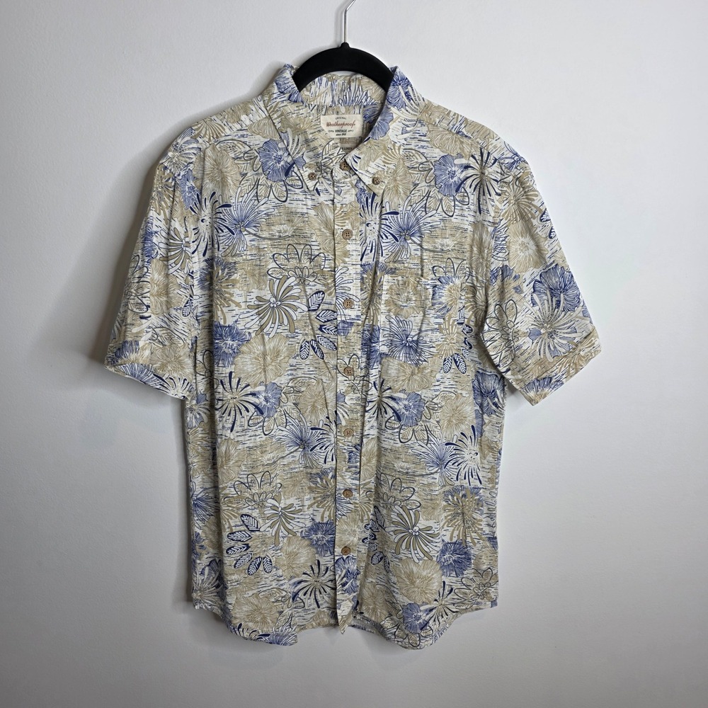 Weatherproof Vintage Button Up Mens Medium